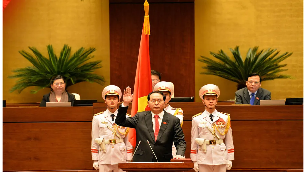 Đồng chí Trần Đại Quang trúng cử Chủ tịch nước ảnh 3 Đồng chí Trần Đại Quang trúng cử Chủ tịch nước ảnh 3